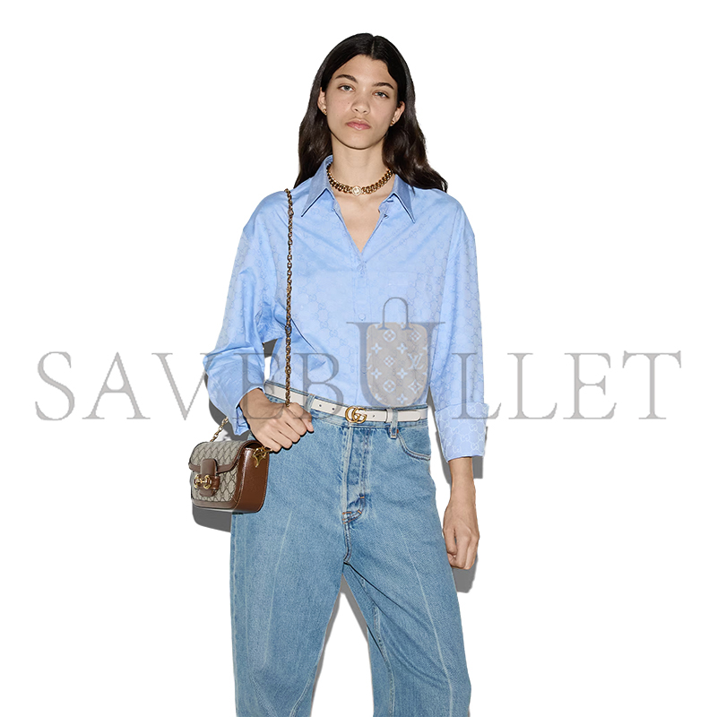 GUCCI HORSEBIT 1955 SMALL SHOULDER BAG 735178 (24*13*5cm)